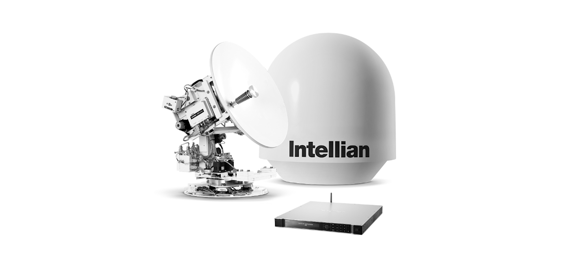 Intellian V60 VSAT Antenna Acutec Communications, Entertainment